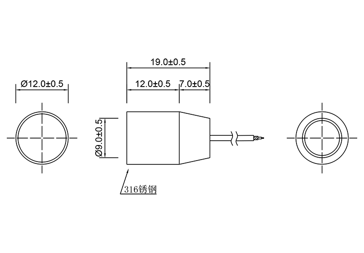 高頻型超聲波傳感器